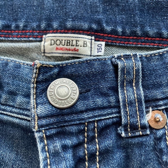 DOUBLE.B(ダブルビー)のダブルBジーンズ150 レディースのパンツ(デニム/ジーンズ)の商品写真