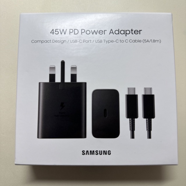 BFタイプ 45W PD Power Adapter スマホ/家電/カメラのスマートフォン/携帯電話(バッテリー/充電器)の商品写真