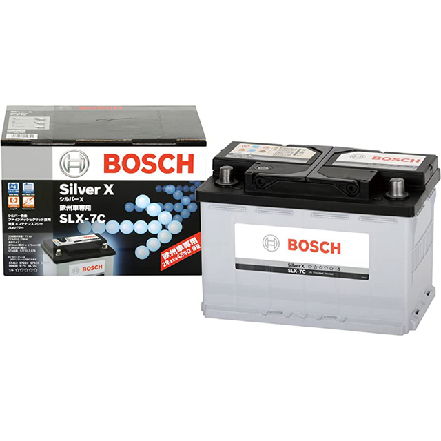 BOSCH(ボッシュ)の SLX7C/LN3 BOSCHバッテリー 自動車/バイクの自動車(メンテナンス用品)の商品写真