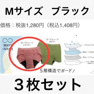 吸水　サニタリーショーツ　３枚セット(その他)