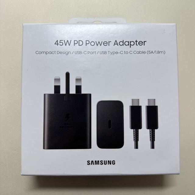 BFタイプ 45W  PD Power Adapter スマホ/家電/カメラのスマートフォン/携帯電話(バッテリー/充電器)の商品写真