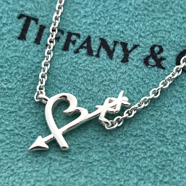 Tiffany ラビングハート アローブレスレット