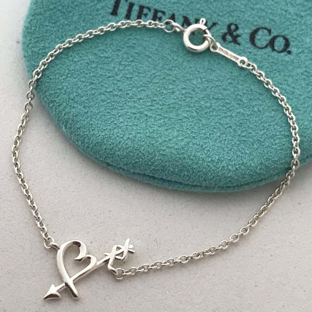 Tiffany & Co. - Tiffany ラビングハート アローブレスレットの通販 by