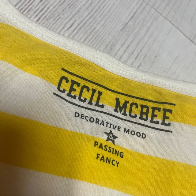 CECIL McBEE(セシルマクビー)の【美品】セシルマクビーCECILMcBEE Tシャツ 2枚セット ディズニー レディースのトップス(Tシャツ(半袖/袖なし))の商品写真