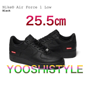 シュプリーム(Supreme)のSupreme® Nike® Air Force 1 Low Black(スニーカー)