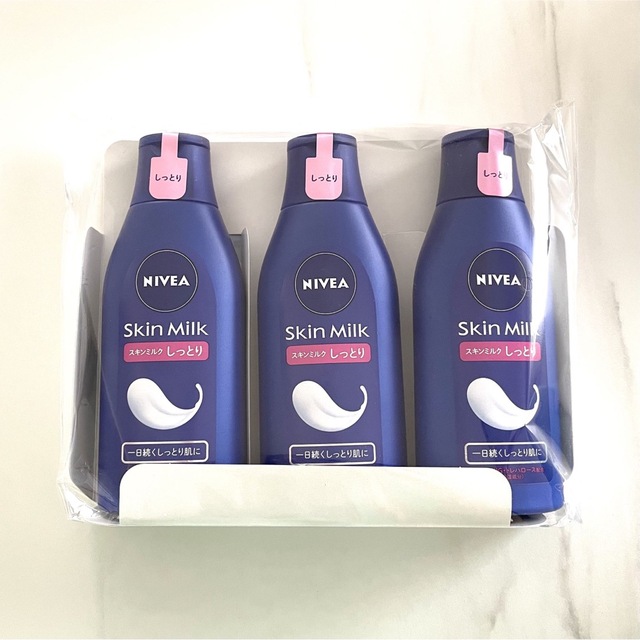 ニベア(ニベア)のニベア ボディミルク NIVEA スキンミルク 200g×3本 しっとり コスメ/美容のボディケア(ボディローション/ミルク)の商品写真