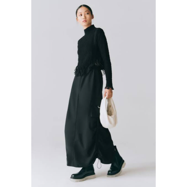 ZARA  カーゴ ミディスカート 新品　S