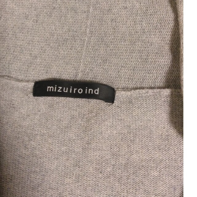 mizuiro ind(ミズイロインド)のmizuiroind　ミズイロインド　ロングカーディガン レディースのトップス(カーディガン)の商品写真