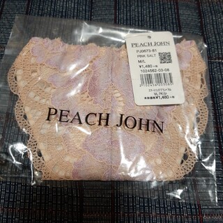 ピーチジョン(PEACH JOHN)の【残り４点】新品　ピーチ・ジョン　pj　パンツ　ソング　ML　ピンクソルト(ショーツ)