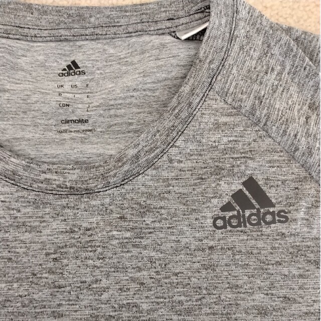 adidas(アディダス)のadidas climalite Lサイズ メンズのトップス(Tシャツ/カットソー(半袖/袖なし))の商品写真