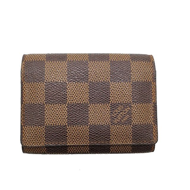 LOUIS VUITTON(ルイヴィトン)の美品 ルイヴィトン カードケース 名刺入れ ダミエ 03-23031704 レディースのファッション小物(名刺入れ/定期入れ)の商品写真