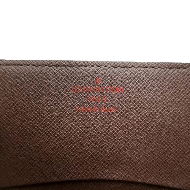 LOUIS VUITTON(ルイヴィトン)の美品 ルイヴィトン カードケース 名刺入れ ダミエ 03-23031704 レディースのファッション小物(名刺入れ/定期入れ)の商品写真