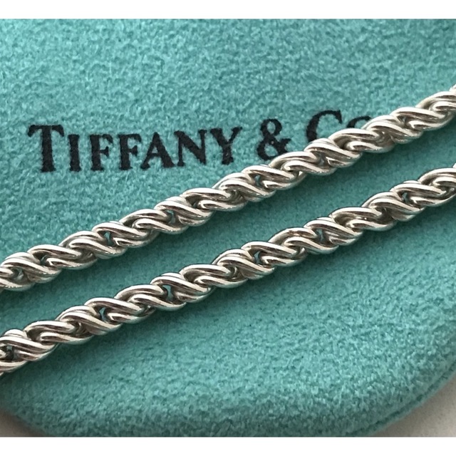 TIFFANY ティファニー ツイストロープ ネックレス 925/750