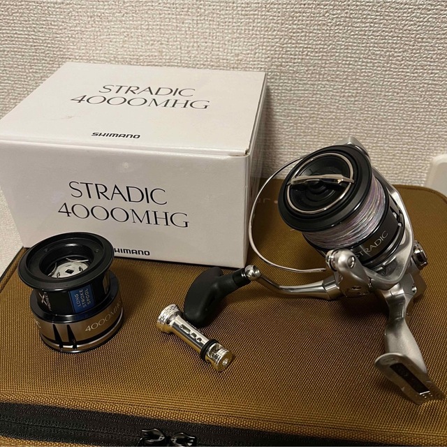 19ストラディック4000MHG C5000スプール付き BB追加済み セール特価