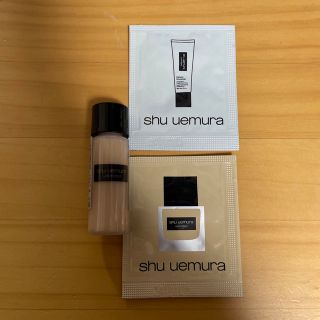 シュウウエムラ(shu uemura)のシュウウエムラ　リキッドファンデ&下地サンプル(サンプル/トライアルキット)