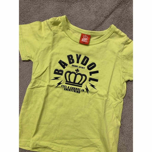 BABYDOLL(ベビードール)のBABYDOLL キッズTシャツ 110 キッズ/ベビー/マタニティのキッズ服男の子用(90cm~)(Tシャツ/カットソー)の商品写真