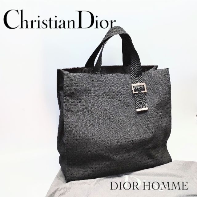 DIOR HOMME ディオールオム ロゴ ジャガード トートバッグ-