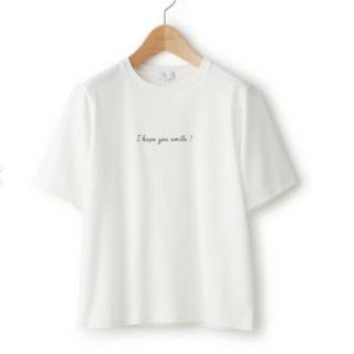 マッキントッシュフィロソフィー(MACKINTOSH PHILOSOPHY)のマッキントッシュ、白、メッセージロゴTシャツ(Tシャツ(半袖/袖なし))