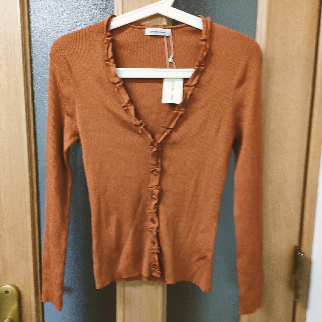Style com - 未使用 スタイルコム リブニット カーディガンの通販 by