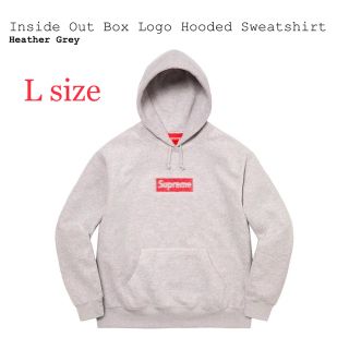 SUPREME Swarovski Box Logo Hooded Lサイズ