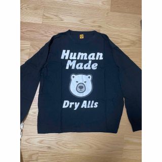 ヒューマンメイド(HUMAN MADE)のHUMAN MADE L/S T-SHIRT "Black"  2XL(Tシャツ/カットソー(七分/長袖))