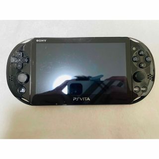 プレイステーションヴィータ(PlayStation Vita)のPSVita PCH-2000 ZA11 本体 ブラック 動作確認済み(家庭用ゲーム機本体)