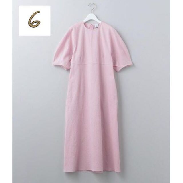 BEAUTY&YOUTH UNITED ARROWS(ビューティアンドユースユナイテッドアローズ)の＜6(ROKU)＞VOLUME SLEEVE DRESS/ワンピース レディースのワンピース(ロングワンピース/マキシワンピース)の商品写真