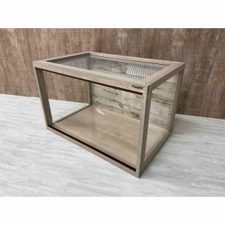 海外並行輸入正規品 FandK爬虫類木製ケージ ハリネズミ仕様 600×450
