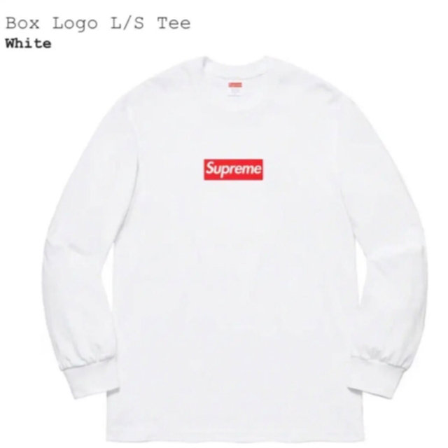 【美品】Supreme Box Logo L/S Tee