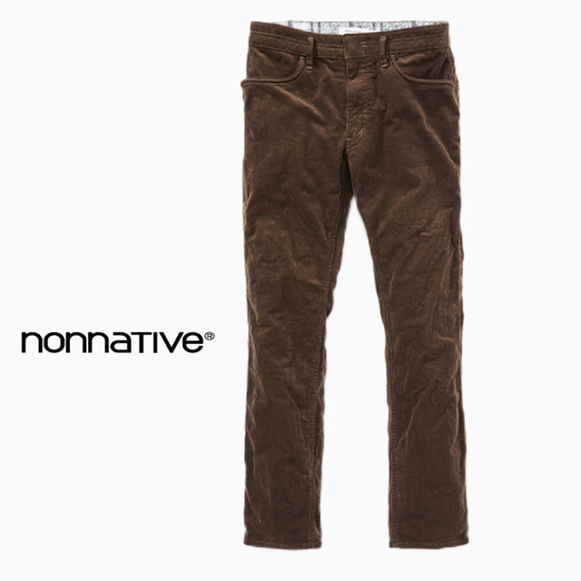 nonnative(ノンネイティブ)のnonnative  DWELLER タイトフィットコーデュロイパンツ メンズのパンツ(その他)の商品写真