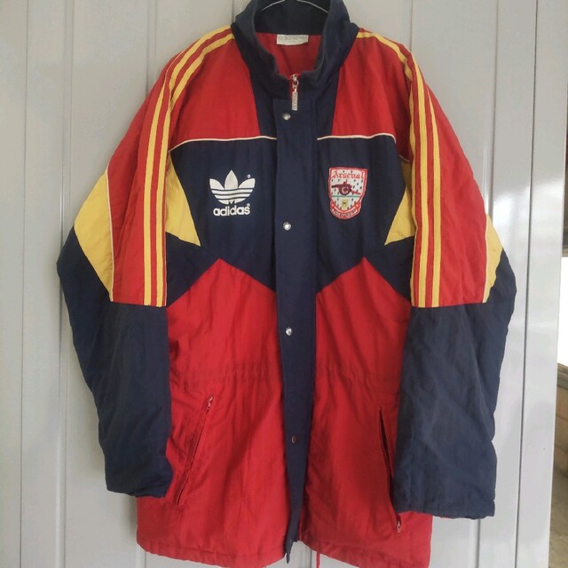 80s-90s adidas 中綿 ナイロンジャケット Mサイズ