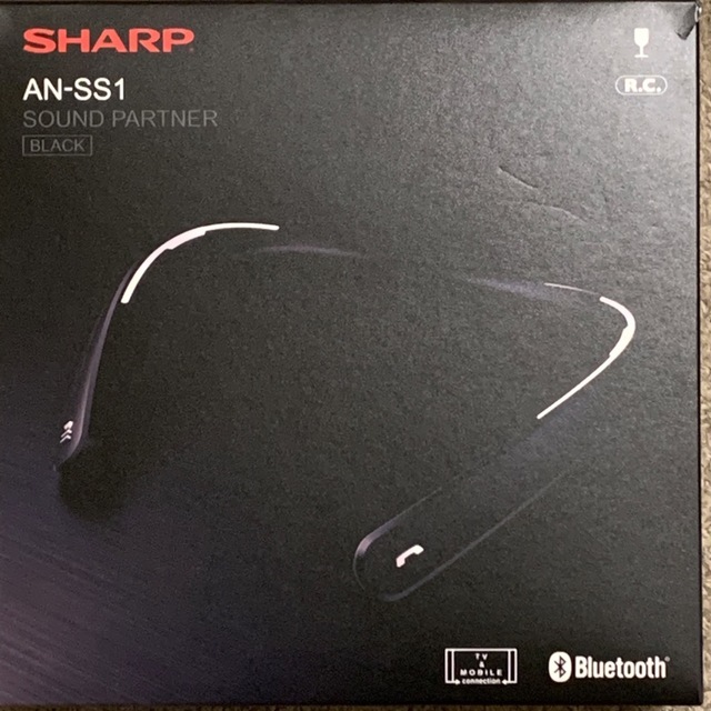 SHARP - シャープ AQUOS サウンドパートナー AN-SS1-B ブラック系(1コ ...