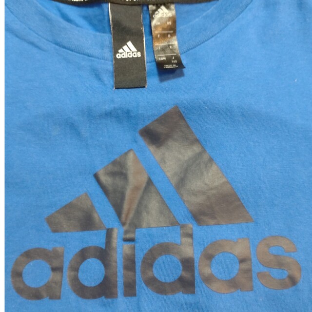 adidas(アディダス)のアディダス　140 半袖 キッズ/ベビー/マタニティのキッズ服男の子用(90cm~)(Tシャツ/カットソー)の商品写真