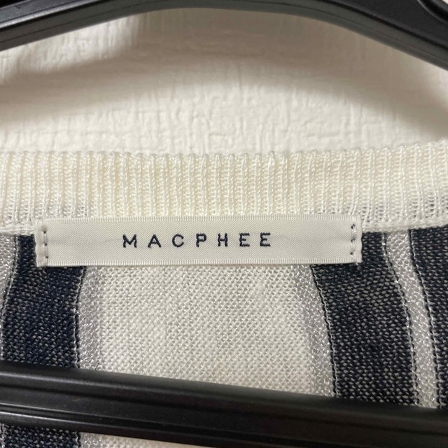 MACPHEE(マカフィー)のMacphee シンプルカーディガン レディースのトップス(カーディガン)の商品写真