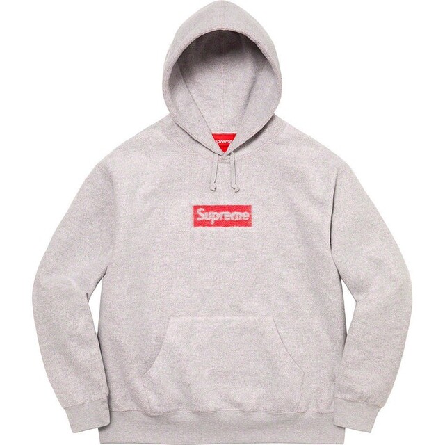 Inside Out Box Logo Hooded Sweatshirt S