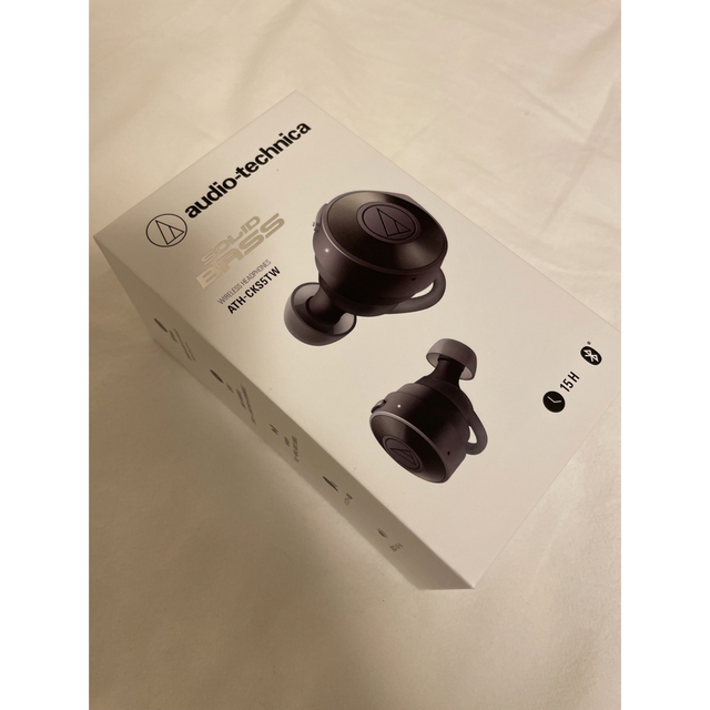 audio-technica(オーディオテクニカ)のワイヤレスイヤホン Audio-Technica ATH-CKS5TW スマホ/家電/カメラのオーディオ機器(ヘッドフォン/イヤフォン)の商品写真