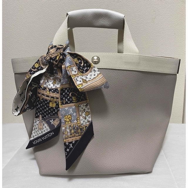 美品 LOUIS VUITTON ルイヴィトン リバーシブルスカーバンドー ...