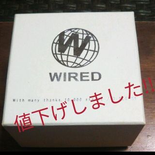 ワイアード(WIRED)のワイアード時計(腕時計(アナログ))