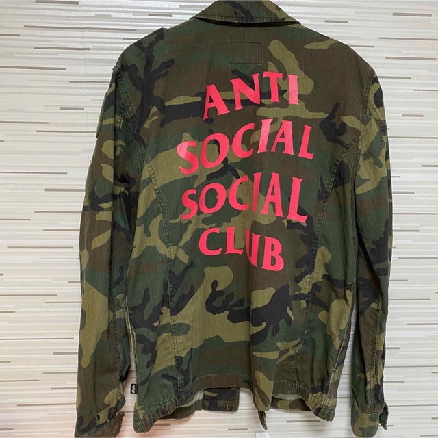 ANTI SOCIAL SOCIAL CLUB(アンチソーシャルソーシャルクラブ)のアンチソーシャルソーシャルクラブ　ミリタリージャケット メンズのジャケット/アウター(ミリタリージャケット)の商品写真