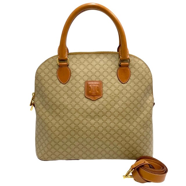 極美品 CELINE マカダム柄 2way ハンドバッグ - バッグ 極美品 CELINE マカダム柄 2way ハンドバッグ - バッグ