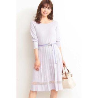 プロポーションボディドレッシング(PROPORTION BODY DRESSING)の【PROPORTION BODY DRESSING】ニットワンピース(ひざ丈ワンピース)