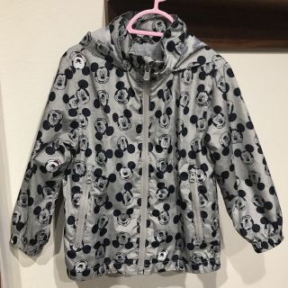 ギャップキッズ(GAP Kids)の美品＊baby GAP＊ミッキーマウス　ウィンドブレーカー＊100㎝〜110㎝(ジャケット/上着)