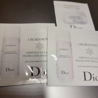 ディオール(Dior)のディオール サンプル スノー エッセンス オブ ライト マイクロ ローション(サンプル/トライアルキット)