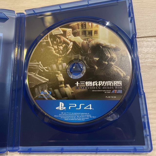 PlayStation4(プレイステーション4)の十三機兵防衛圏 PS4 エンタメ/ホビーのゲームソフト/ゲーム機本体(家庭用ゲームソフト)の商品写真