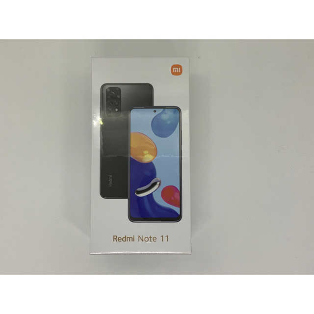 Redmi Note 11 64GB グラファイトグレー　新品未開封品