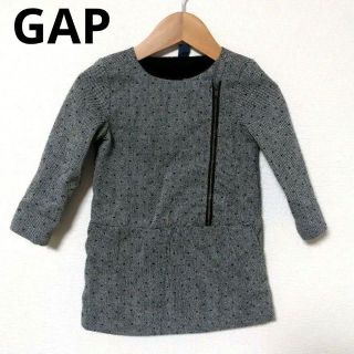 ワンピース 95 ギャップ ベビーギャップ グレー フォーマル ワンピ GAP(ワンピース)