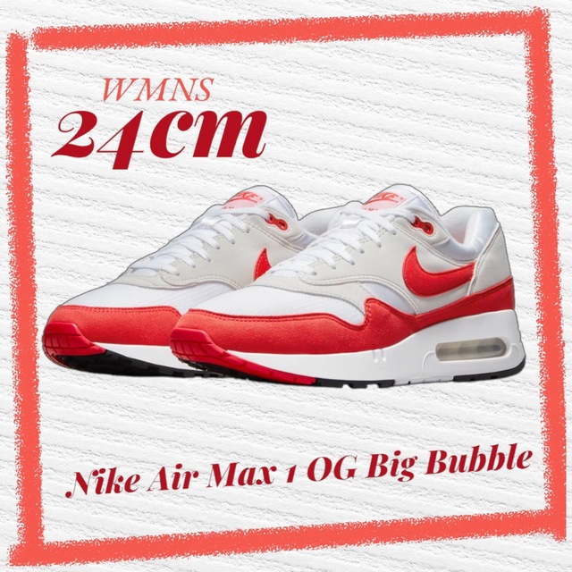 Nike WMNS Air Max1 ’86 OG Big Bubble Red