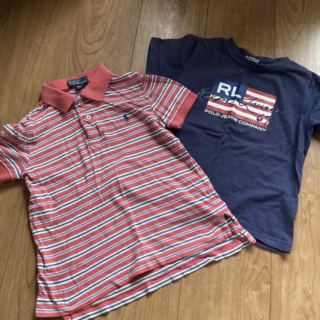 誕生日プレゼント Ralph Lauren ラルフローレン100 Tシャツ2枚セット