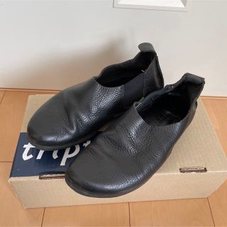 trippen - トリッペン Etna サイド ゴア レザー スリッポン 36 trippen