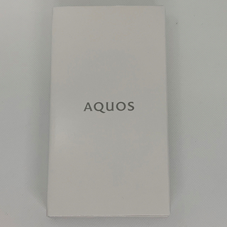 アクオス(AQUOS)のAQUOS sense6s シルバー　新品未開封　simフリー(スマートフォン本体)